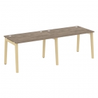 Рабочая станция Рива ONIX WOOD OW.RS-2.2.8 Тиквуд Темный/Светлый