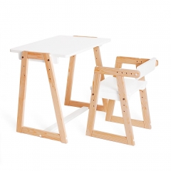 Комплект детской мебели стол и два стула Я САМ Лофт-Дуо Белый