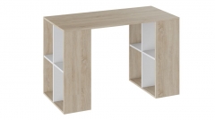 Стол письменный Трия тип 8 Дуб Сонома-Белый ясень