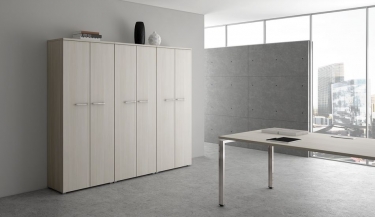 Стол рабочий, прямолинейный ALSAV GLOSS LINE НСР-П.008 Ivory