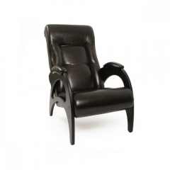 Кресло для отдыха Комфорт Модель 41 б/л венге / Vegas lite black