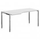 Стол письменный левый Skyland XTEN GLOSS XGCET 169 L Белый