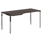 Стол письменный левый Skyland XTEN GLOSS XGCET 169 L Легно Темный