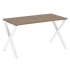 Стол рабочий Рива LOFT VR.L-SRX-3.7 Металл белый Дуб Аризона