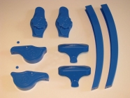 Комплект цветного пластика к парте Дэми Element 3/80-40 Синий