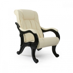 Кресло для отдыха Комфорт Модель 71 венге / Орегон перламутр 106