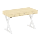 Стол письменный Рива HOME OFFICE VR.SP-1-118.M Клен/Белый металл