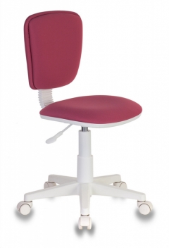 Кресло детское Бюрократ CH-W204NX пластик белый Розовый 26-31