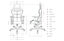 Геймерское кресло DXRacer DXRacer OH/FD99/N