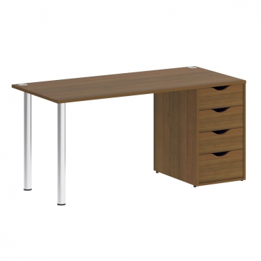 Стол письменный Рива HOME OFFICE VR.SP-3-158.4 Орех Гварнери