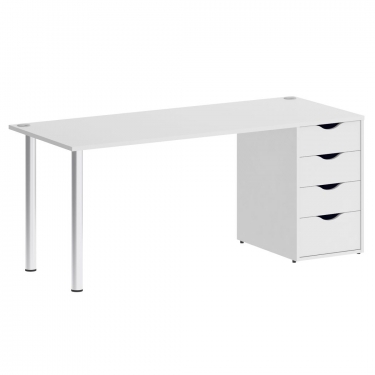 Стол письменный Рива HOME OFFICE VR.SP-3-178.4 Белый Бриллиант