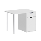 Стол письменный Рива HOME OFFICE VR.SP-3-98.1 Белый Бриллиант