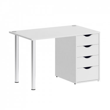 Стол письменный Рива HOME OFFICE VR.SP-3-118.1 Белый Бриллиант