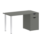 Стол письменный Рива HOME OFFICE VR.SP-3-138.1 Металлик
