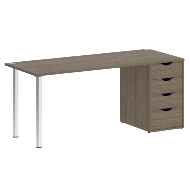 Стол письменный Рива HOME OFFICE VR.SP-3-178.1 Металлик