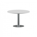Конференц-стол на 4 человека IMAGO ПРГ-100 Белый-алюминий