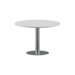 Конференц-стол на 4 человека IMAGO ПРГ-100 Белый-алюминий
