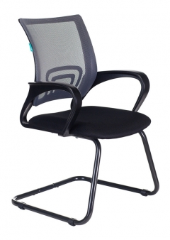 Кресло для посетителя Бюрократ CH-695N-AV Темно-серый