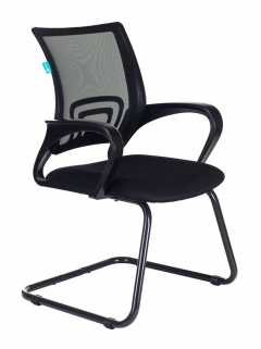 Кресло для посетителя Бюрократ CH-695N-AV Черный