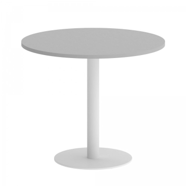 Стол журнальный круглый Рива HOME OFFICE VR.SP-5-90.1 Венге Цаво/Серый металл