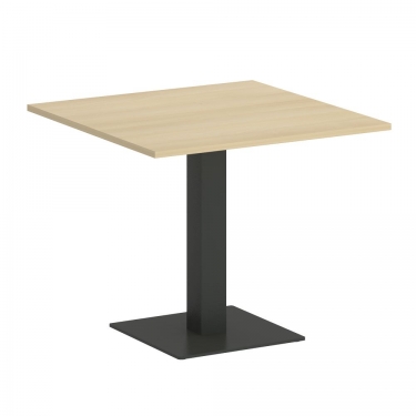 Стол журнальный квадратный Рива HOME OFFICE VR.SP-5-90.2 Акация Лорка/Антрацит металл