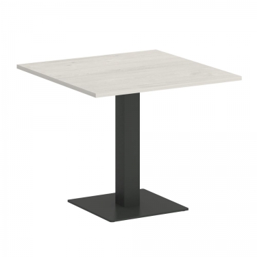 Стол журнальный квадратный Рива HOME OFFICE VR.SP-5-90.2 Дуб Наварра/Антрацит металл