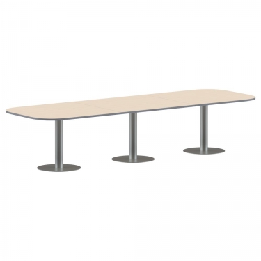 Конференц-стол на 10-12 человек Skyland IMAGO ПРГ-7 Клен-алюминий