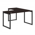 Стол угловой левый Skyland XTEN-Q XQCT 1415 L Легно темный Антрацит