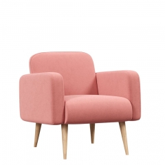 Кресло Уилбер Светло-розовое