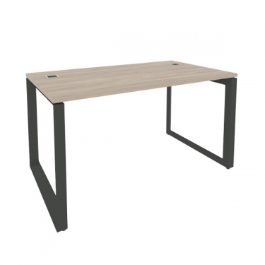 Стол рабочий руководителя на О-образном м/к ONIX Рива O.MO-SRR-3.8 Дуб Аттик/Антрацит