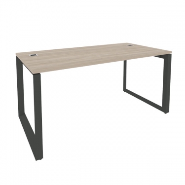 Стол рабочий руководителя на О-образном м/к ONIX Рива O.MO-SRR-4.8 Дуб Аттик/Антрацит