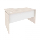 Стол эргономичный правый Рива ONIX O.SA-2R Денвер Светлый/Белый