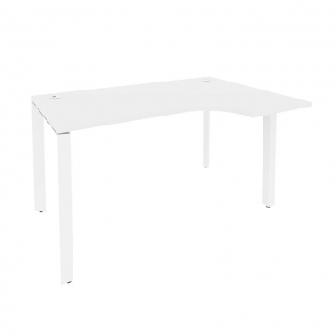 Стол эргономичный правый на П-образном м/к Рива ONIX O.MP-SA-2R Белый Бриллиант