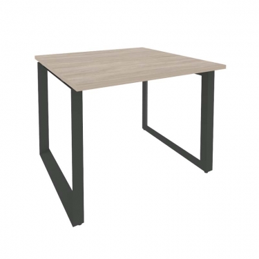 Стол переговорный 1 столешница Рива ONIX O.MO-PRG-1.1 Дуб Аттик/Антрацит