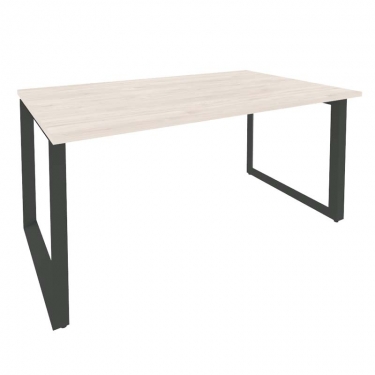 Стол переговорный 1 столешница Рива ONIX O.MO-PRG-1.4 Денвер Светлый/Антрацит