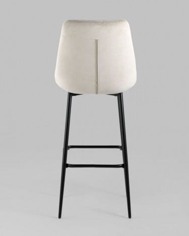 Стул барный Stool Group Флекс обивка велюр Бежевый