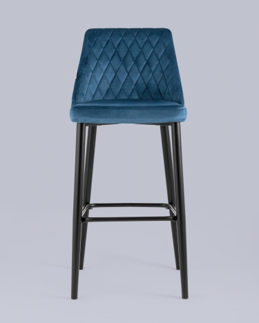 Стул барный Stool Group Диего Пыльно-синий