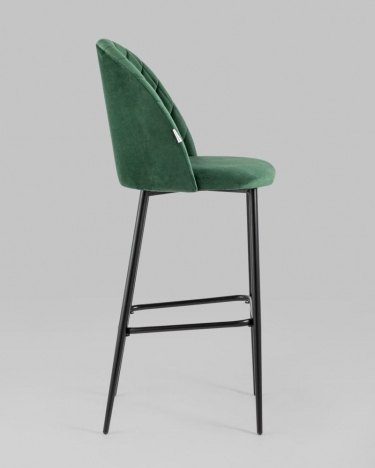 Стул барный Stool Group Марсель Б велюр Зеленый