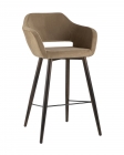 Стул барный Stool Group Саймон Б велюр Капучино
