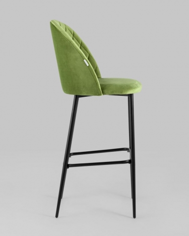 Стул барный Stool Group Марсель Б велюр Травяной