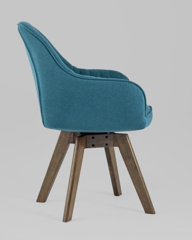 Комплект из двух стульев Stool Group MANS 2шт. Бирюзовый с функцией вращения