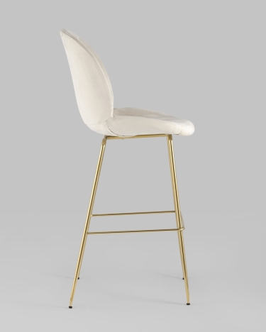 Стул барный Stool Group Beetle gold Бежевый