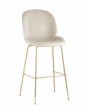 Стул барный Stool Group Beetle gold Бежевый