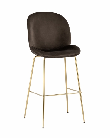 Стул барный Stool Group Beetle gold Коричневый