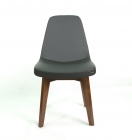 Стул Gruppo 396 Клод на опоре деревянная арт.111 черный Ecotex 3001