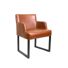 Стул Gruppo 396 Элий Лофт коричневый