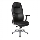 Кресло офисное Норден Леман экокожа Черный
