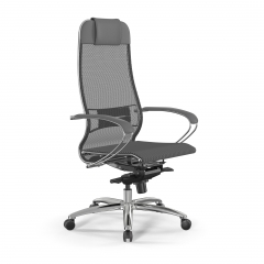 Кресло руководителя Метта Samurai S-1.04 Серый