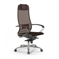 Кресло руководителя Метта Samurai S-1.04 Темно-коричневый