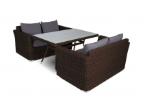 Обеденная группа 4sis Мокко 289 Коричневый